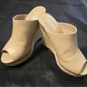 Ladies High Heel Peep Toe shoes